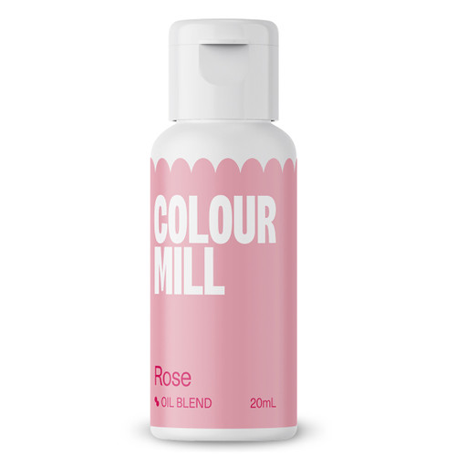 A bottle of Colour Mill Oil base Colour Rose