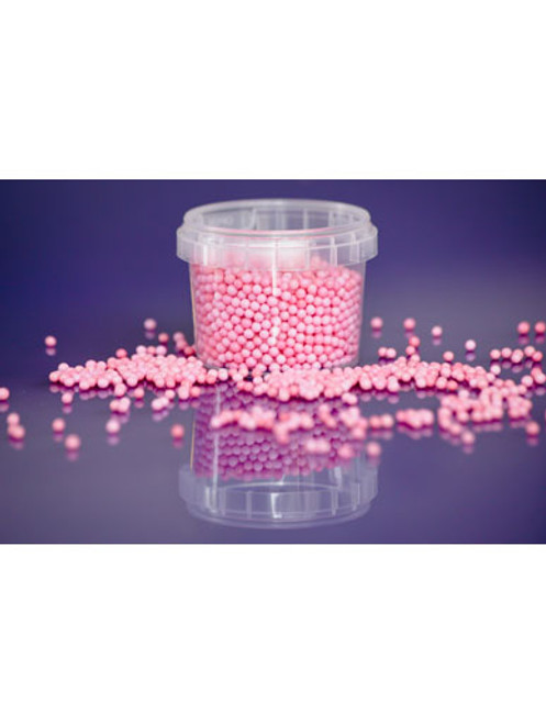 4mm Pearl Sprinkles 100g - Shimmer Fairy Pink