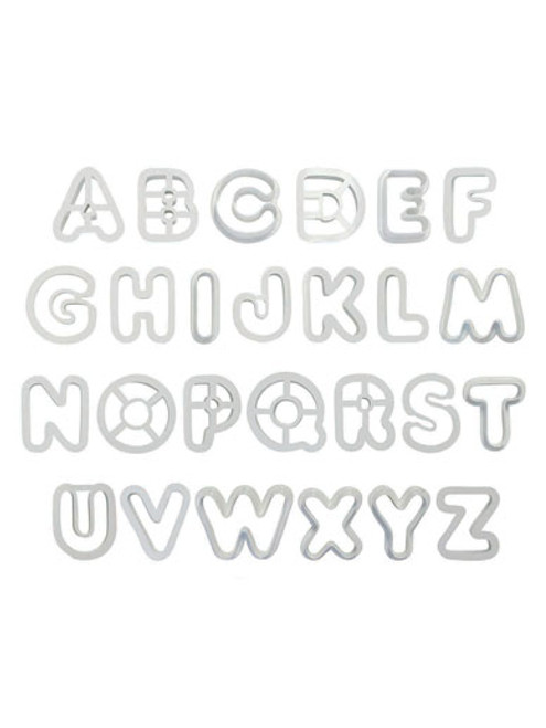Alphabet Plastic Cutter Set
