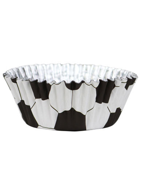PME Football Foil Lined Cupcake Cases - Pack of 30