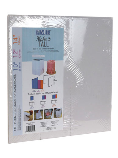 PME Make it Tall Cake Box Extender 10"-14"