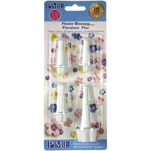 Flower Blossom Plunger Cutter (set of 4)