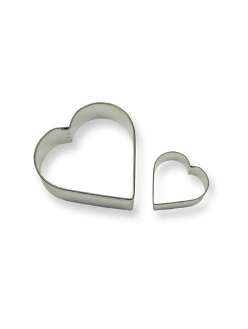 HEART Cookie & Cake Cutter Set of 2