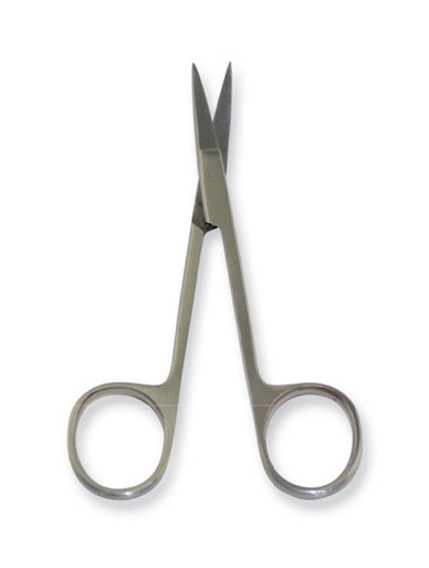 Precision sugarcraft scissors displayed for edible decoration trimming.