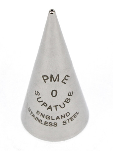 Pme icing nozzle writing tube 0 side view