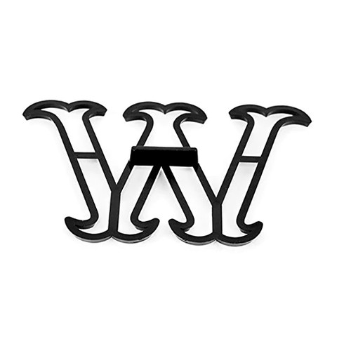 'W' Shaped letter cutter