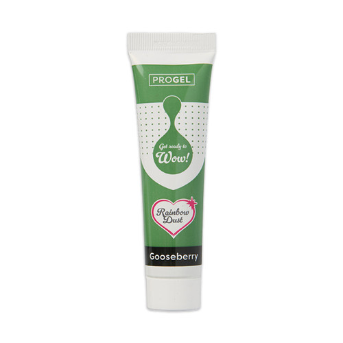 A tube of Gooseberry ProGel from Rainbow Dust