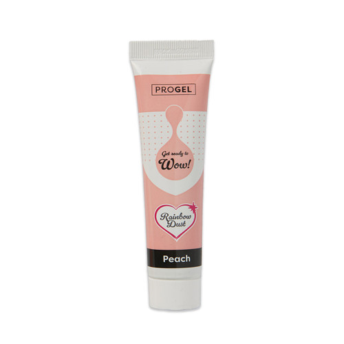 Peach Progel tube from Rainbow Dust