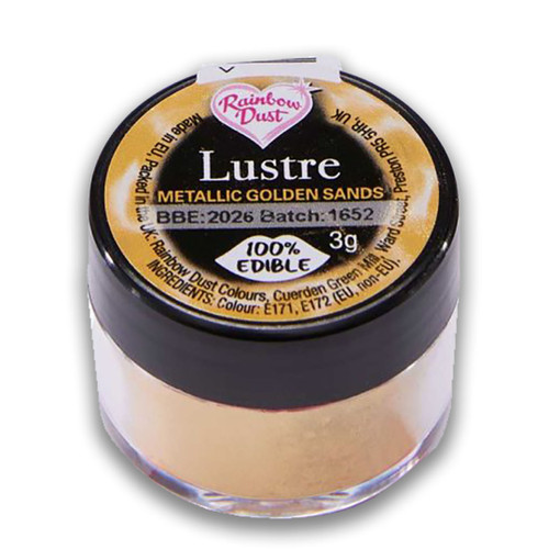 Rainbow Dust Lustre Metallic Golden Sands