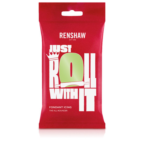 Renshaw Pastel Green Ready To Roll Icing 250g