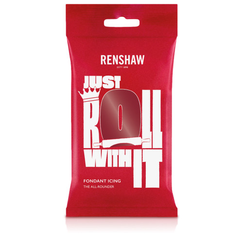 Renshaw Ruby Red Ready to Roll Icing 250g