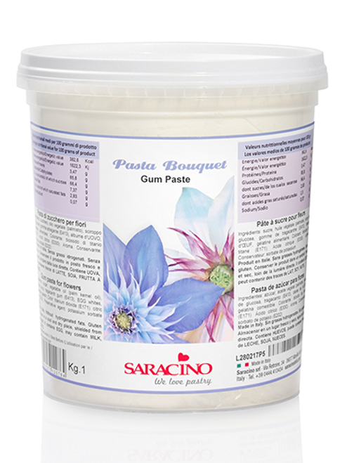 Saracino White Flower Gum Paste 1kg