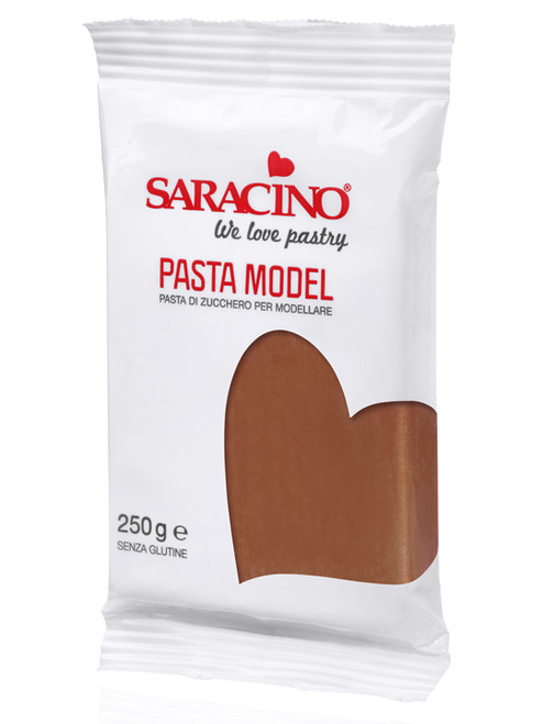 Saracino Modelling Paste (Pasta Model) 250g - Brown