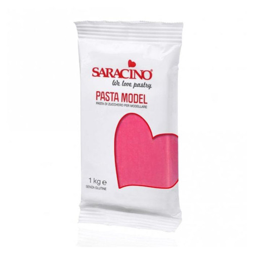 Saracino Modelling Paste (Pasta Model) 1kg - Fuchsia