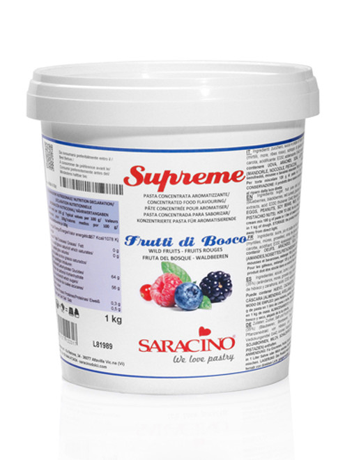 Saracino Food Flavour Paste 1kg - Wild Fruits