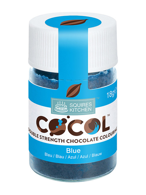 Squires Kitchen - Professional COCOL Chocolate Colouring - Blue 18g