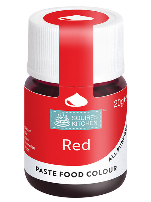 Squires Kitchen Paste Food Colour - Red