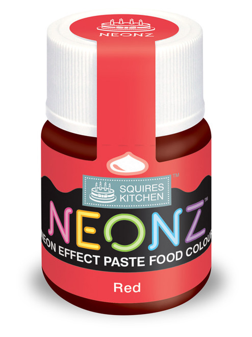 Squires Kitchen NEONZ Paste Food Colour - Red