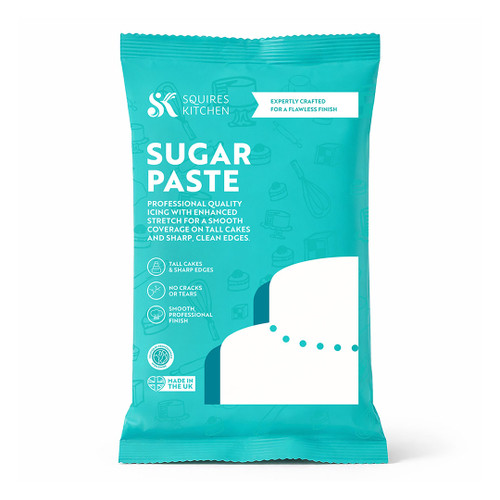 Squires Kitchen Sugarpaste Bridal White 1kg packet