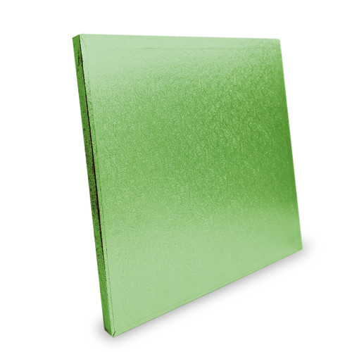 Square Thick Cake Board Drum - Pale Green