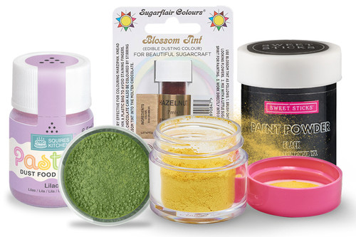 Edible Lustre Dust Colours