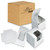 White Cupcake Box - Pack of 25 - Holds 1