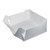 14'' x 16" Glossy Oblong White Cake Box