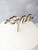 'One' Wooden Cake Topper