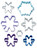 Wilton Snowflakes Cookie Cutters - Set of 7