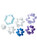 Wilton Snowflakes Cookie Cutters - Set of 7