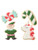 Wilton Cookie Cutter Set - Elf, Unicorn, Candy Cane & Sweet