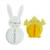 Easter Bunny Honeycomb Decorations