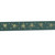 Sparkle Bee Ribbon - Teal - 15mm x 1 Metre