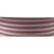 Striped Ribbon - Pink - 25mm x 1 Metre