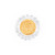 Bottom of the pot of Colour Mill Glitz Dust Gold