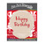 Happy Birthday (Fun Font) Cupcake Stencil