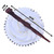 cake example with wand on top - top view