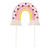 Rainbow Cake Toppers - Pinks & Polka Dots - Medium