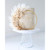 Dried Flower Ring - 14cm without stem - Natural Gold on the side of a celebration cake