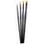 Synthetic Sable Brushes - Set of 4