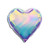 Iridescent Heart Balloon - 18" Foil