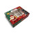 Christmas Red & Green Cupcake Box - Holds 12