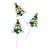 Christmas Candy Cane & Christmas Tree Topper Set
