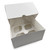 White Cupcake Box 4" Deep - Box of 50 - Holds 4