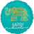 Happy Diwali Elephant Balloon - 17" Foil