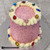 Edible Cake Wrap A4 - Music Notes - Pink