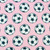 The Vanilla Valley - A4 Wafer Cake Wrap - Footballs - Pink