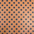 The Vanilla Valley - A4 Wafer Cake Wrap - Polka Dot Orange