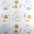 closeup of  mini edible cake toppers - Halloween Spookfest