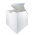 Tall White Cake Box - 10x10x10" - Box of 25